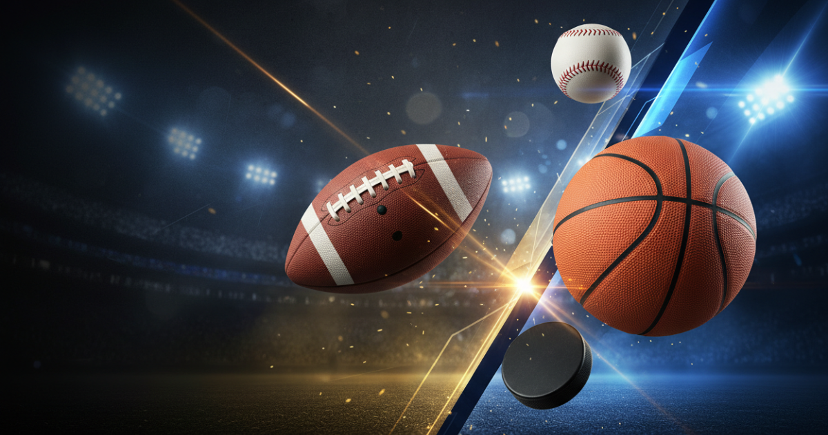 Die Big Four: Wie NFL, MLB, NBA und NHL zu den vier grossen Ligen Amerikas wurden und warum Fussball nicht dazugehört