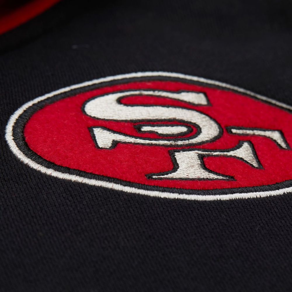 San Francisco 49ers Rinkside Fleece Full-Snap Jacket - Mitchell & Ness