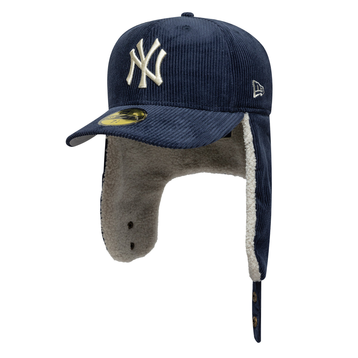 New York Yankees Corduroy Navy 59Fifty Dogear Fitted Cap - New Era
