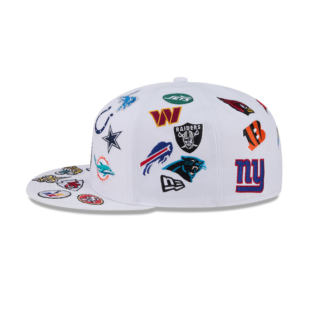 NFL White All over 59FIFTY Fitted Cap - New Era