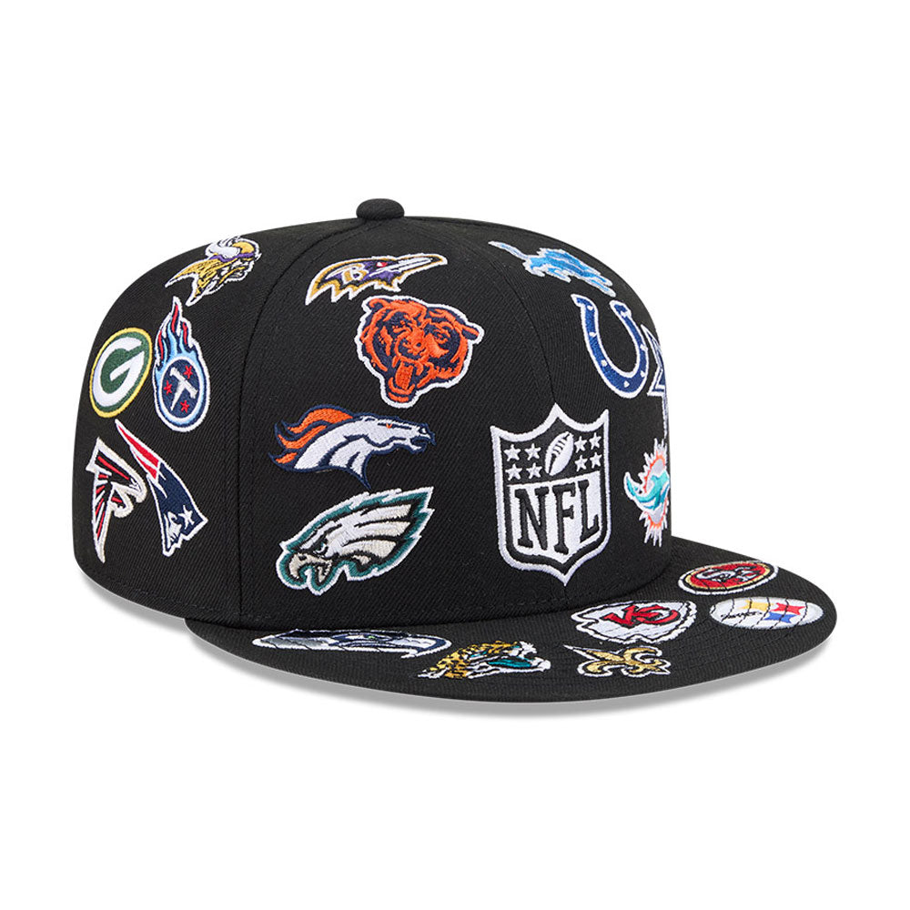 NFL Black All over 59FIFTY Fitted Cap - New Era