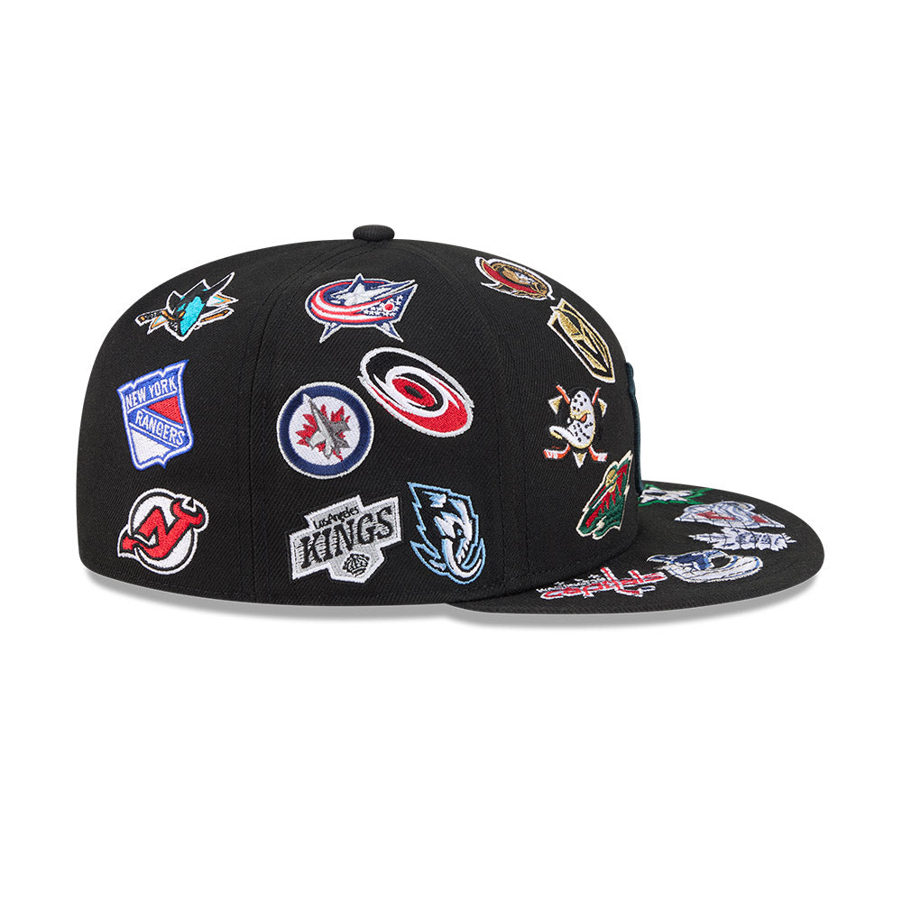 NHL Black All over 59FIFTY Fitted Cap - New Era