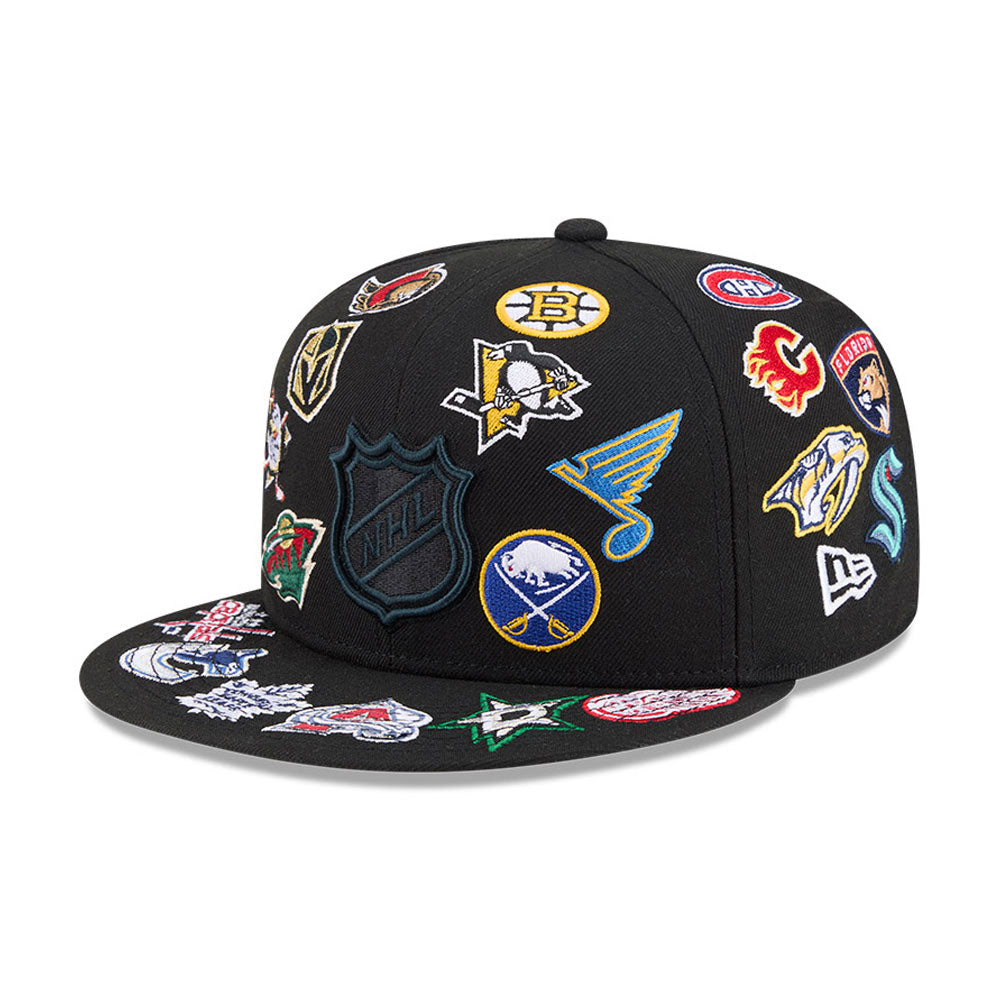 NHL Black All over 59FIFTY Fitted Cap - New Era