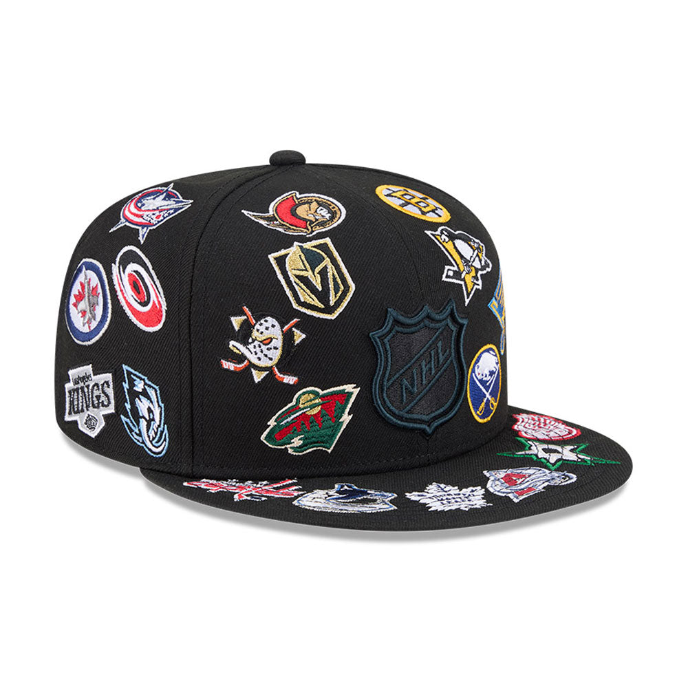 NHL Black All over 59FIFTY Fitted Cap - New Era