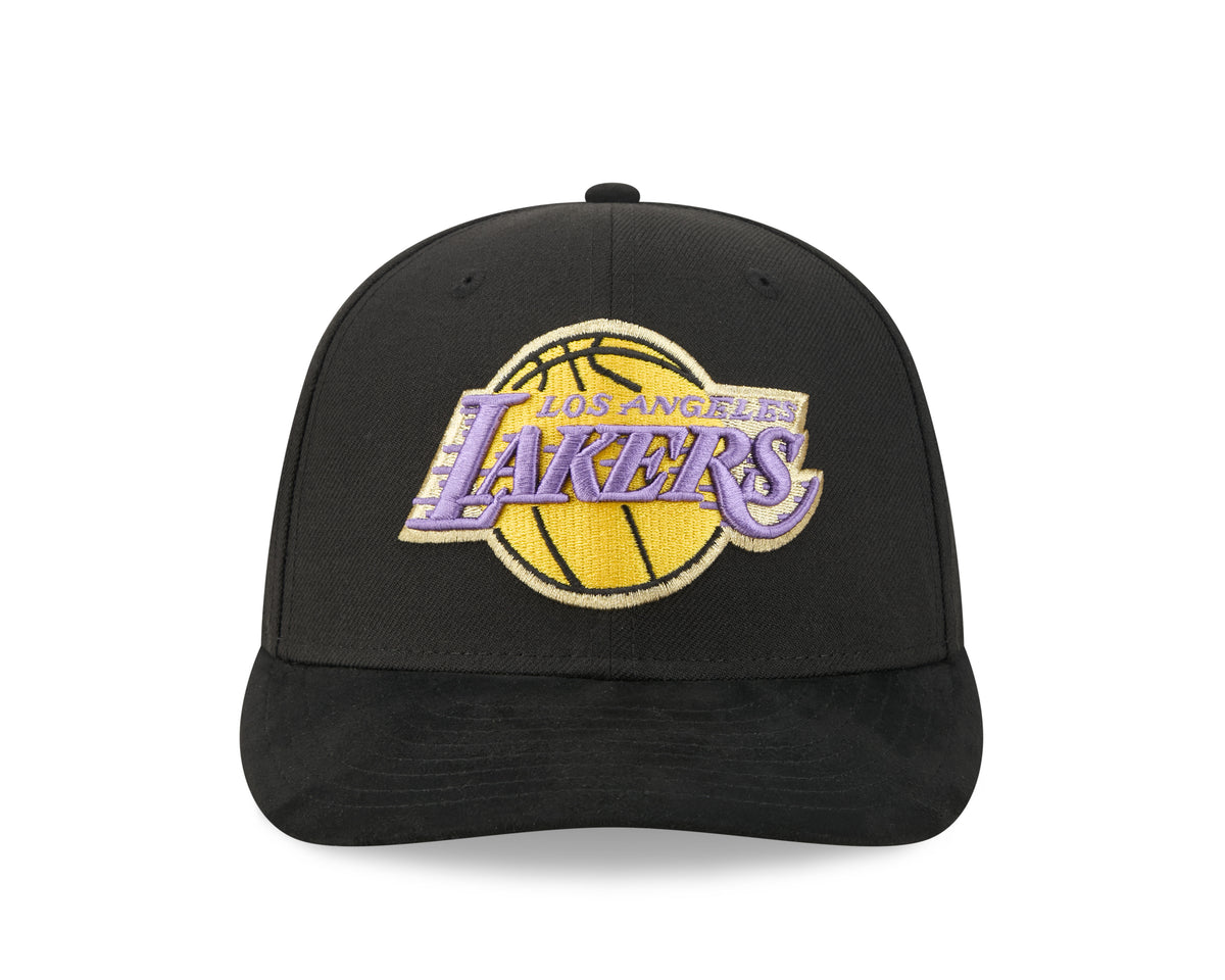 Los Angeles Lakers Hardwood Classics Side Patch 9FIFTY Snapback Cap - New Era