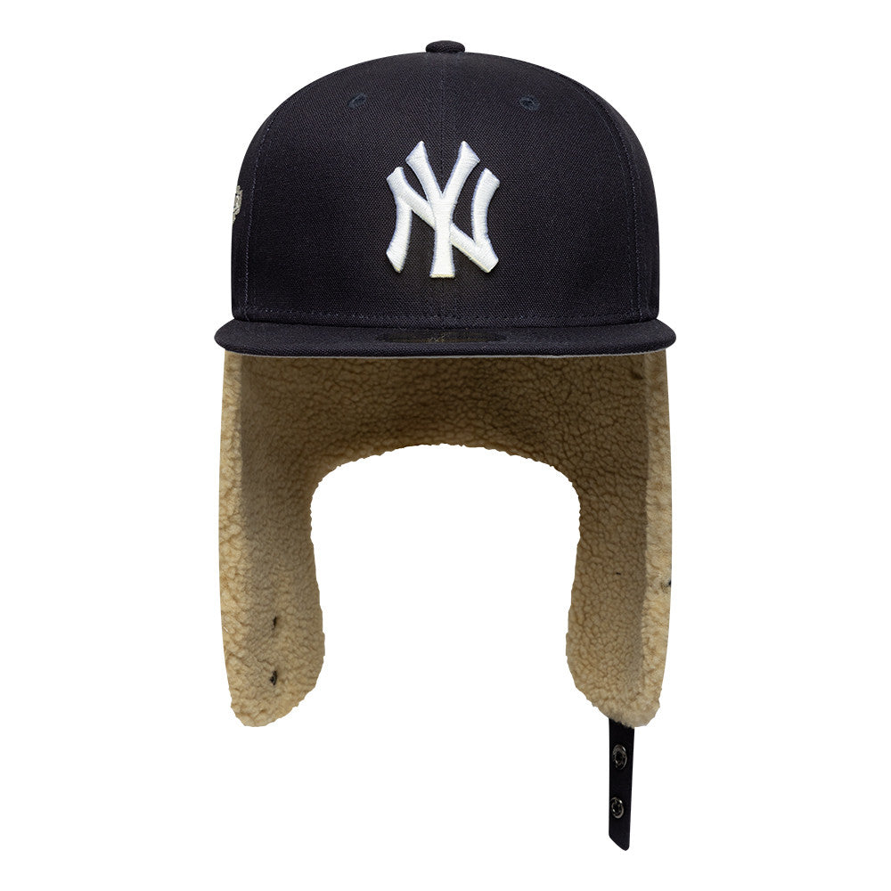 New York Yankees Navy MLB World Series Dogear 59FIFTY Fitted Cap - New Era