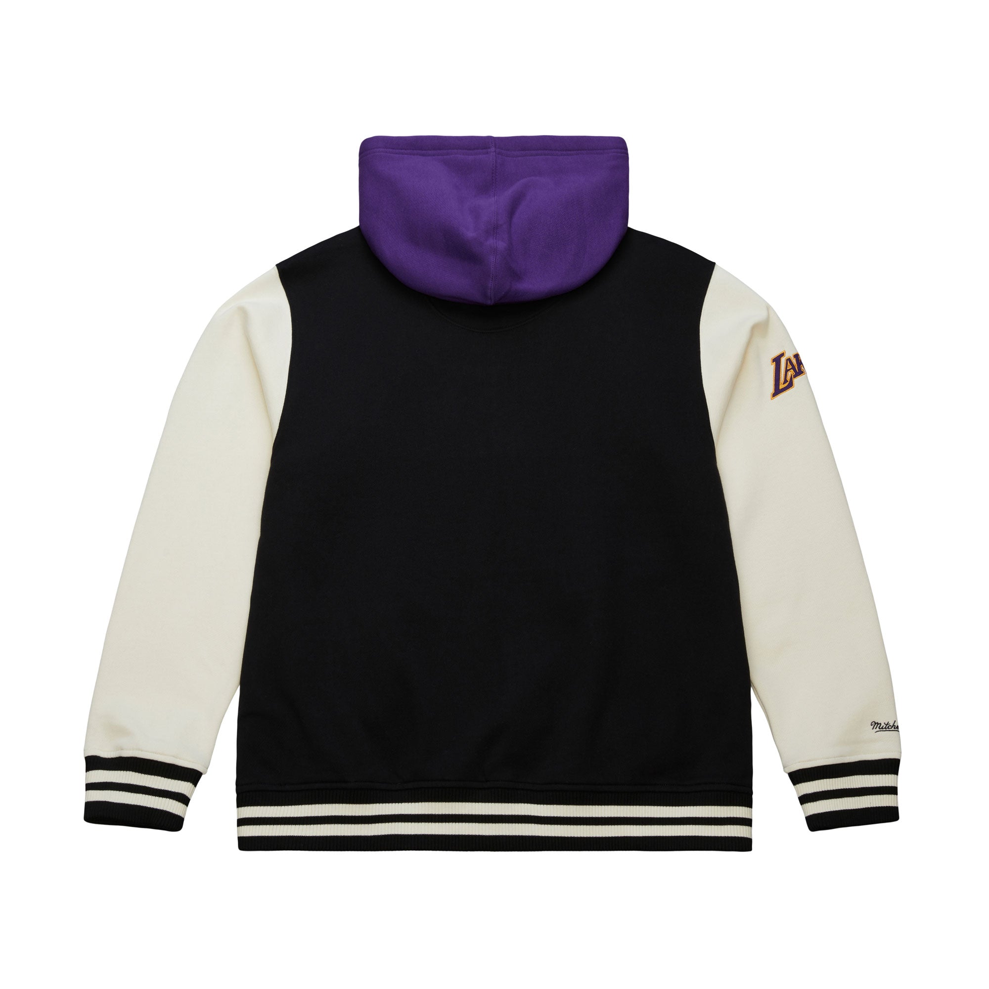 Los Angeles Lakers Rinkside Fleece Full-Snap Jacket - Mitchell & Ness