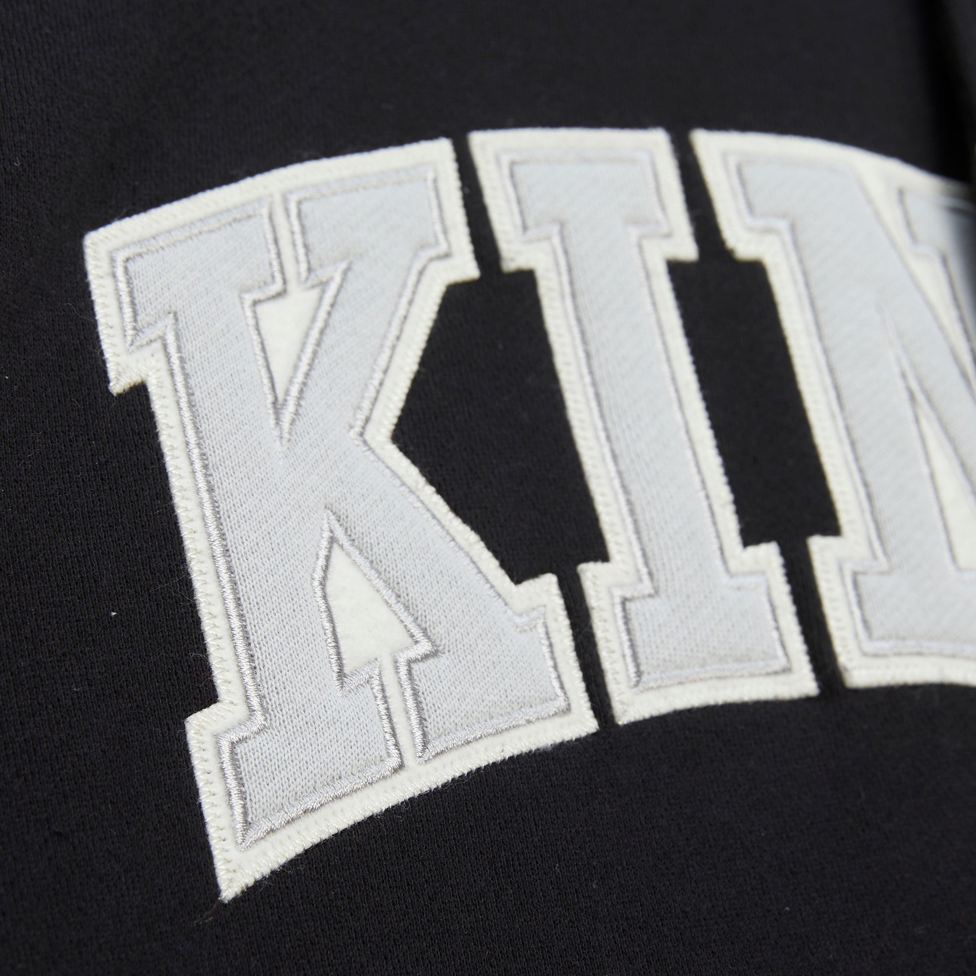 Los Angeles Kings Black Rinkside Fleece Full-Snap Jacket - Mitchell & Ness