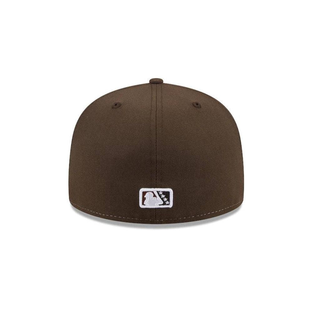 Portland Sea Dogs THEME NIGHT Brown-White-Brown Fitted Cap - New Era