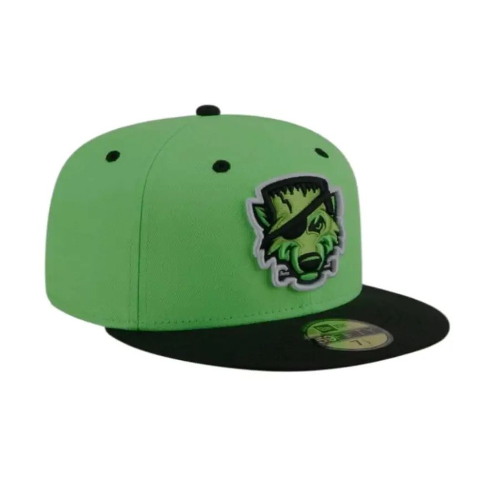 Erie SeaWolves Theme Night Green MILB 59FIFTY Fitted Cap - New Era