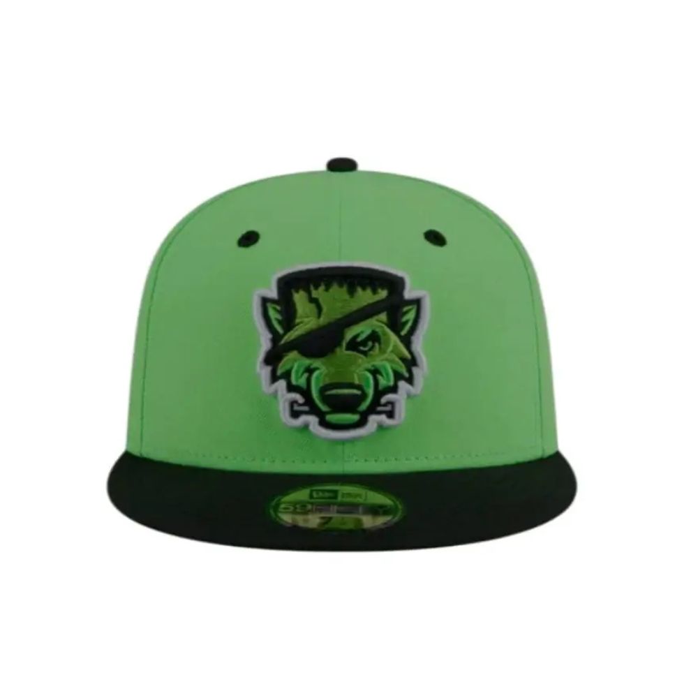 Erie SeaWolves Theme Night Green MILB 59FIFTY Fitted Cap - New Era