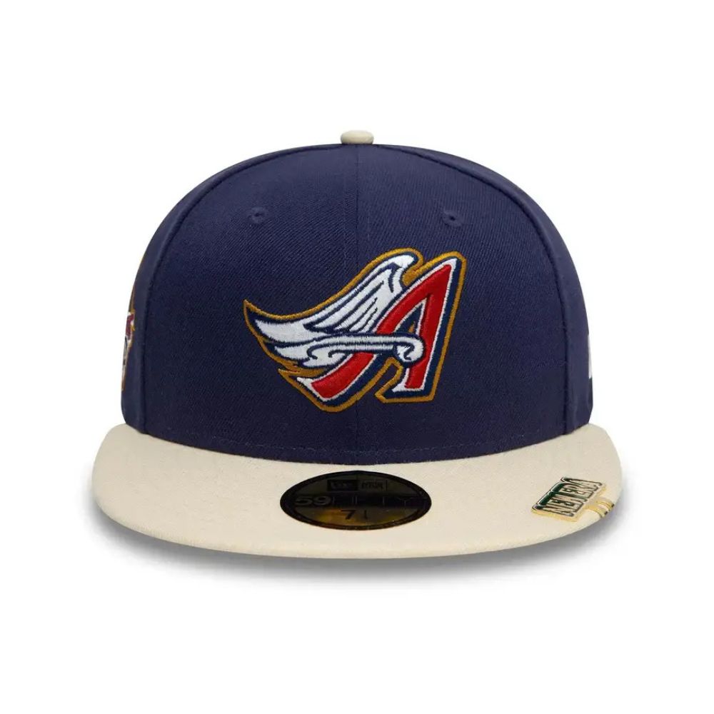 Los Angeles Angels Visor Clip Navy 59FIFTY Fitted Cap