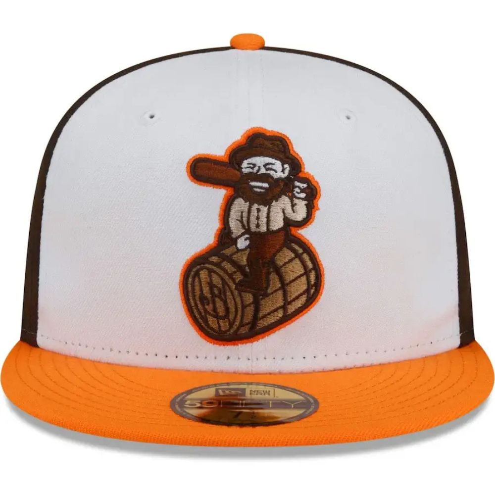 Bowling Green Hot Rods Milb official On-Field New Era 59FIFTY Fitted Cap