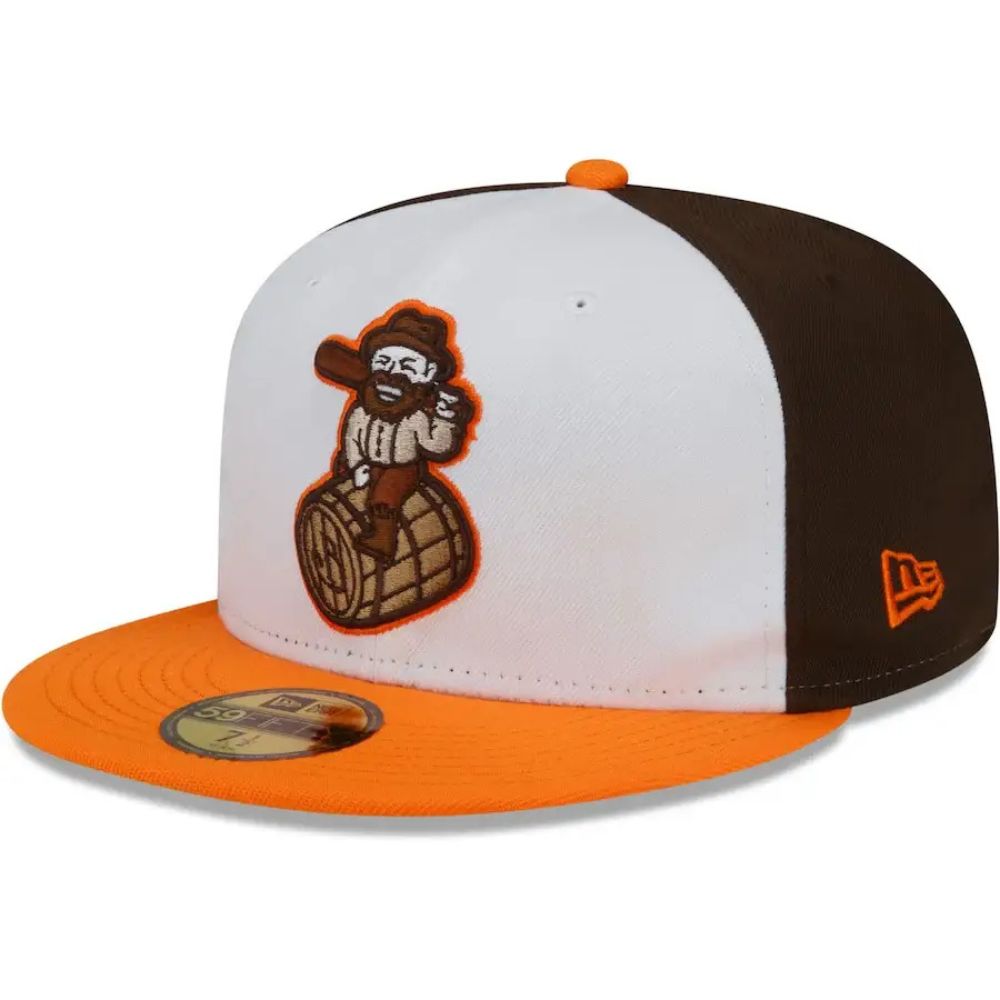 Bowling Green Hot Rods Milb official On-Field New Era 59FIFTY Fitted Cap