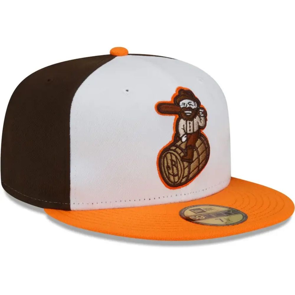 Bowling Green Hot Rods Milb official On-Field New Era 59FIFTY Fitted Cap