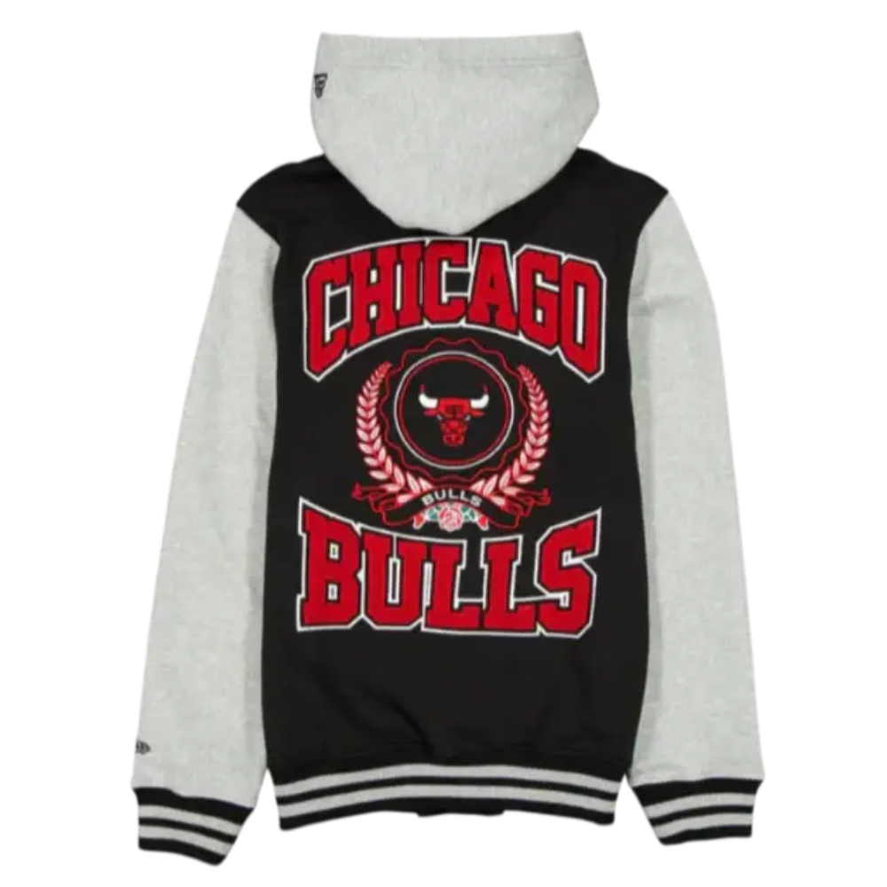 Chicago Bulls NBA Throwback Prep Jacket - New Era