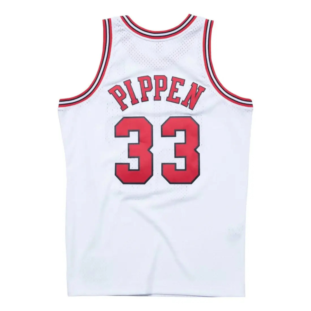 Chicago Bulls Scottie Pippen White 1997/98 Hardwood Classics Swingman Player Jersey