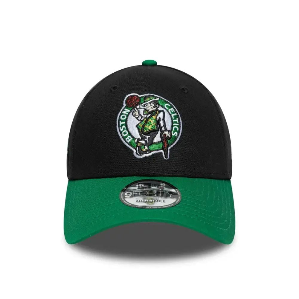 Boston Celtics NBA Side Patch 9FORTY Verstellbare Cap - New Era