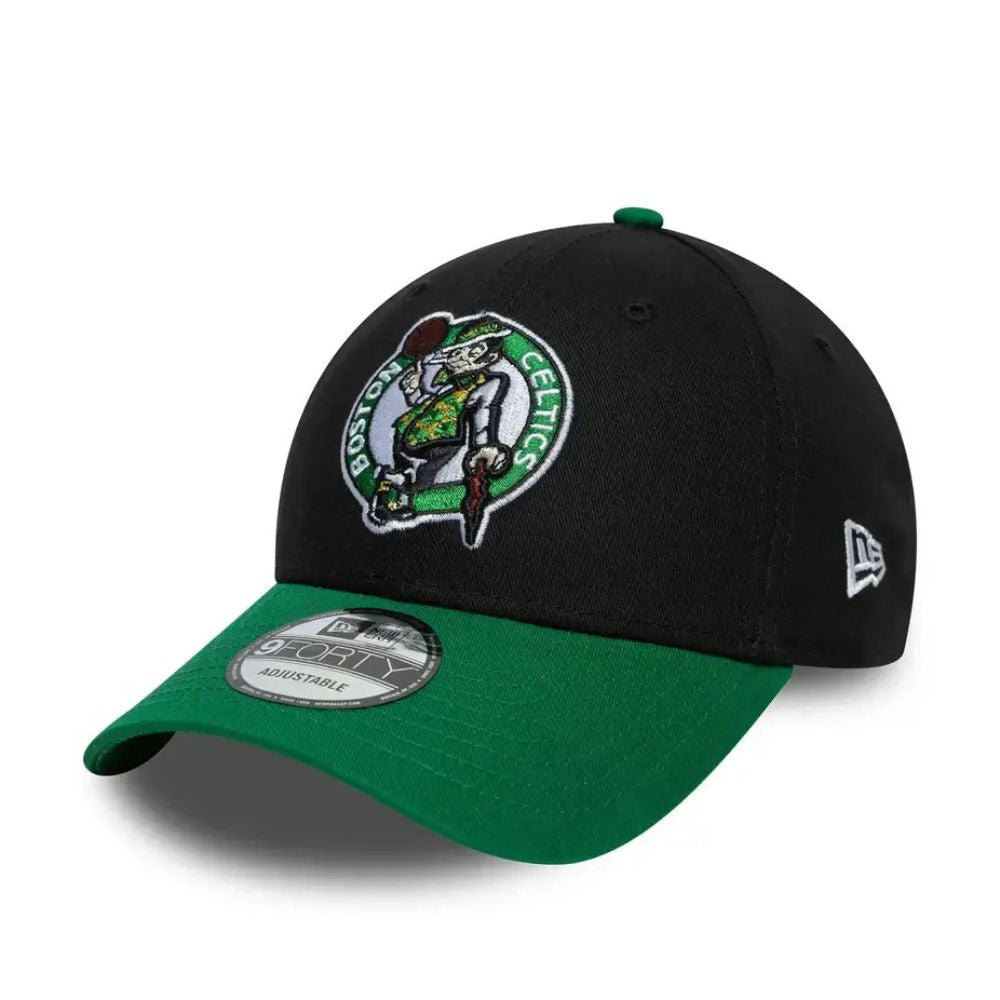 Boston Celtics NBA Side Patch 9FORTY Verstellbare Cap - New Era