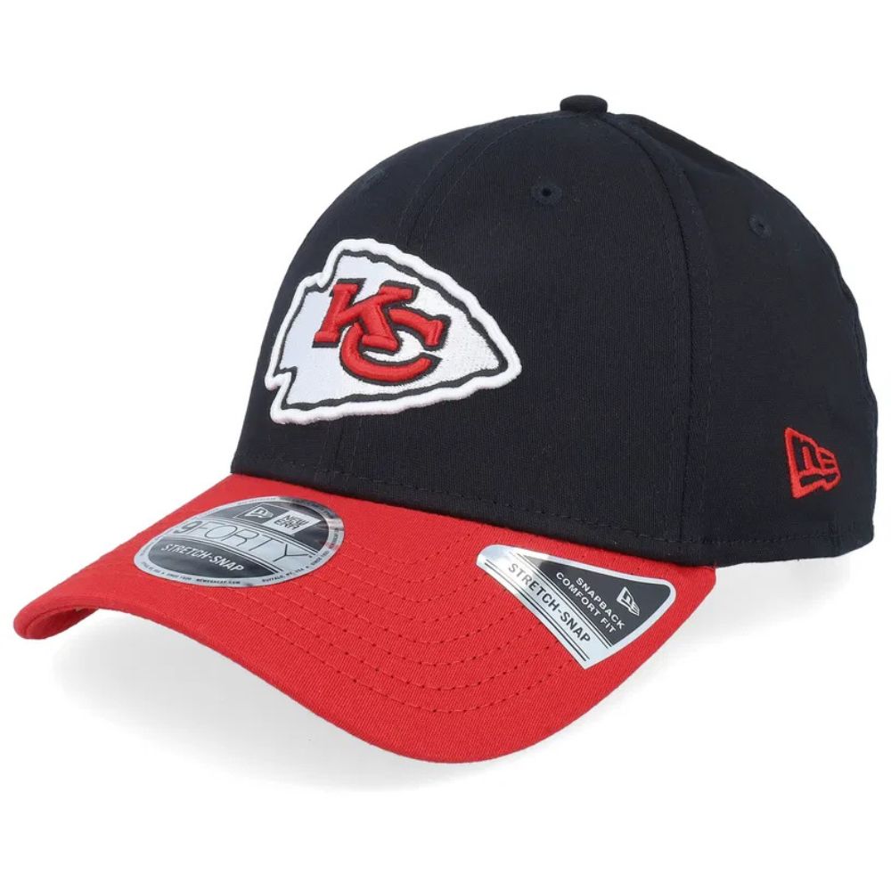 Kansas City Chiefs NFL 9Forty Black/Red Snapback - New Era