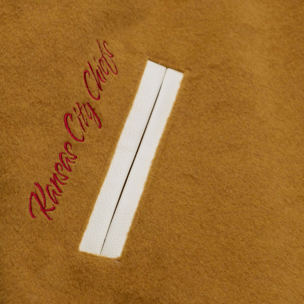 Kansas City Chiefs Dusted Varsity NFL Jacke - Mitchell&Ness