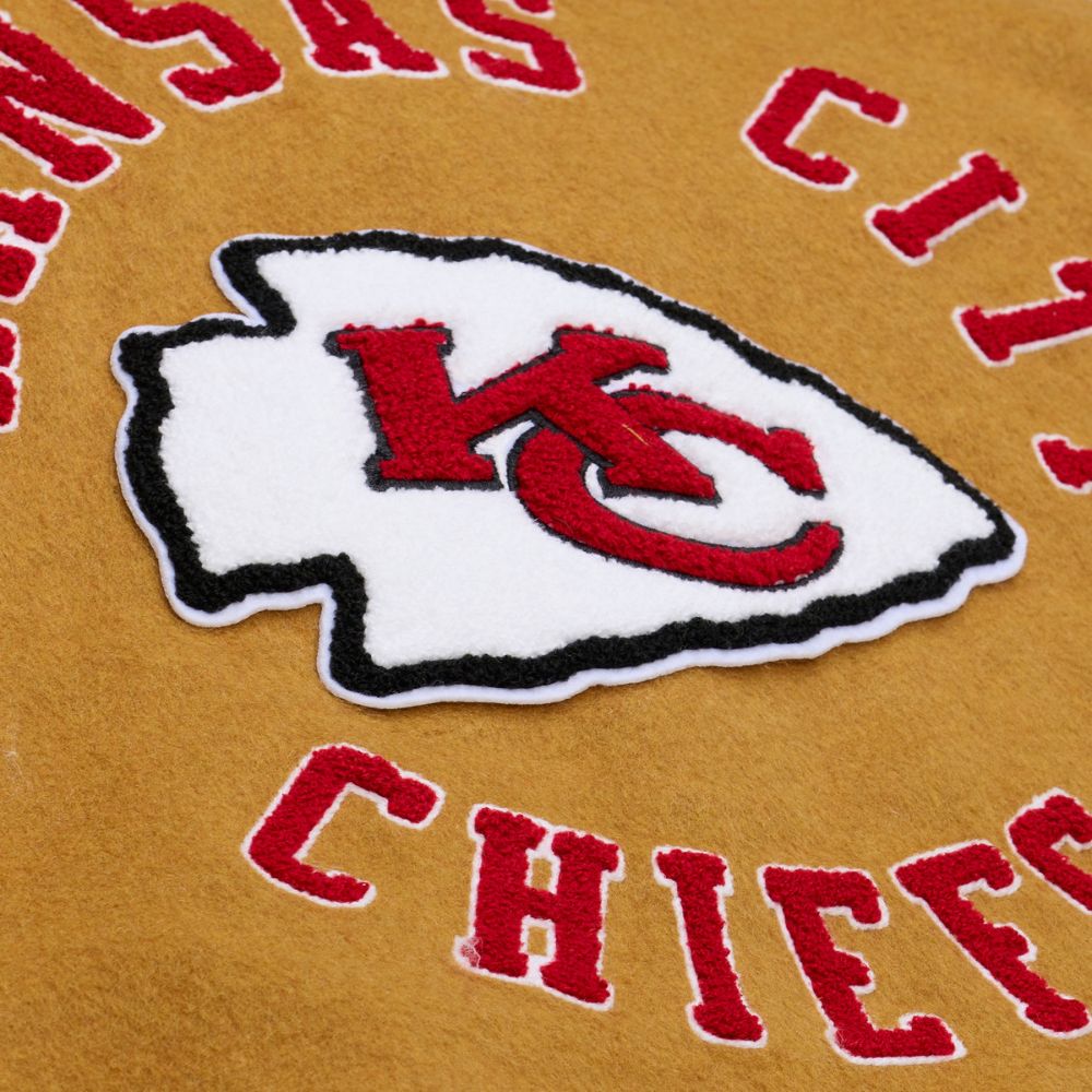 Kansas City Chiefs Dusted Varsity NFL Jacke - Mitchell&Ness