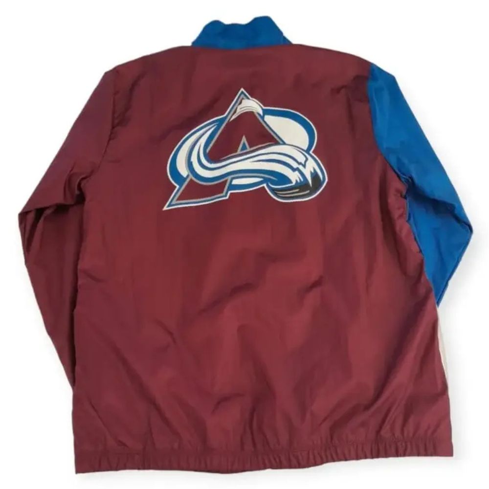 Colorado Avalanche Mitchell&Ness NHL Arched Retro Lined Windbreaker