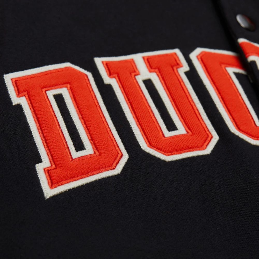 Anaheim DucksCourtside Fleece Varsity Jacket – Mitchell & Ness
