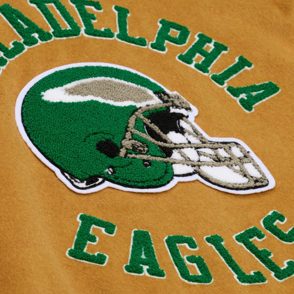 Philadelphia Eagles Dusted Varsity NFL Jacke - Mitchell&Ness