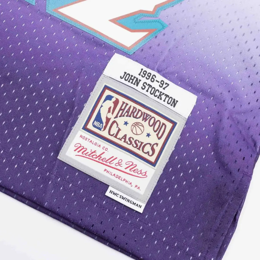 Utah Jazz John Stockton Mitchell&Ness Swingman 2.0 Jersey