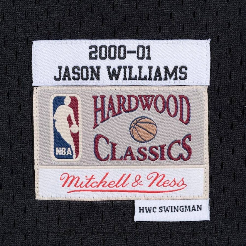 Jason Williams Black Sacramento Kings 2000/01 Hardwood Classics Swingman Player Jersey - Mitchell & Ness