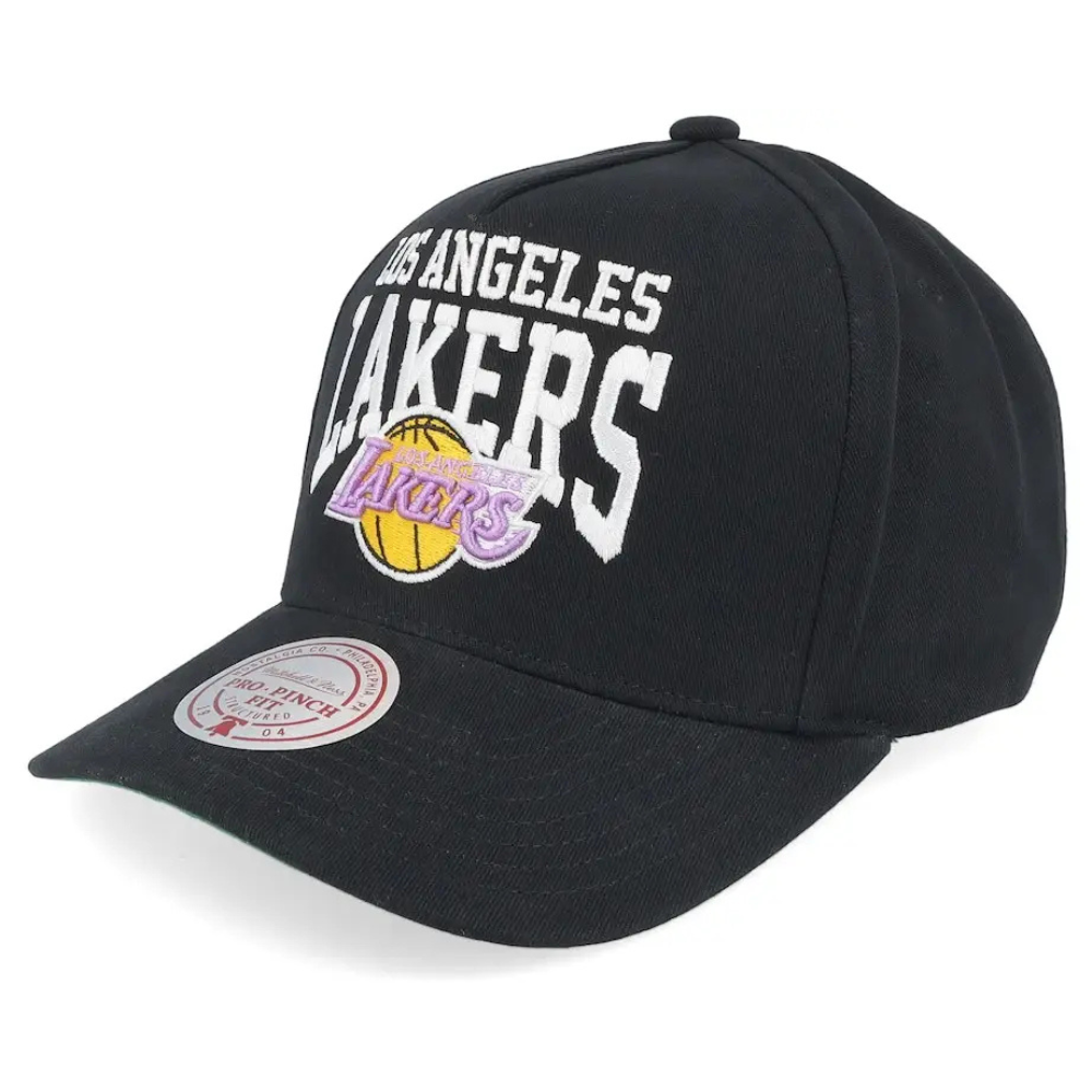 Los Angeles Lakers Vintage Big Time Pro Snapback Hat Mitchell & Ness