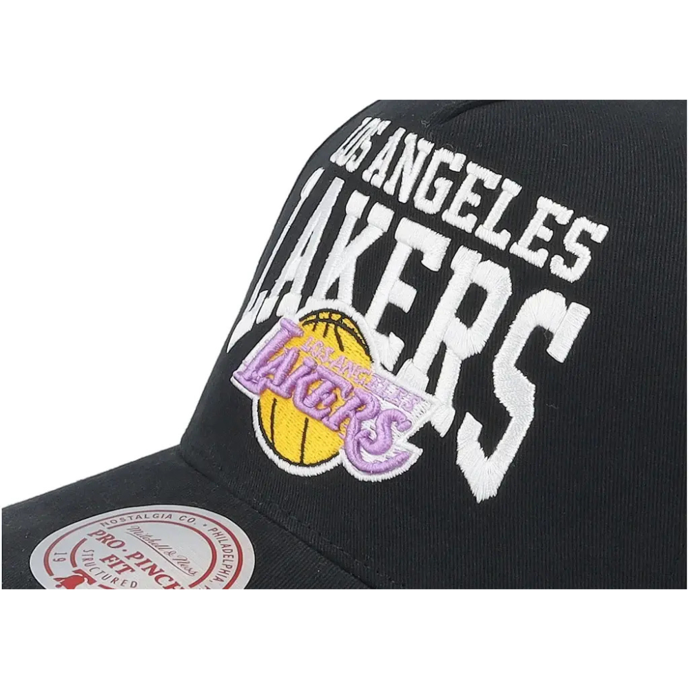 Los Angeles Lakers Vintage Big Time Pro Snapback Hat Mitchell & Ness