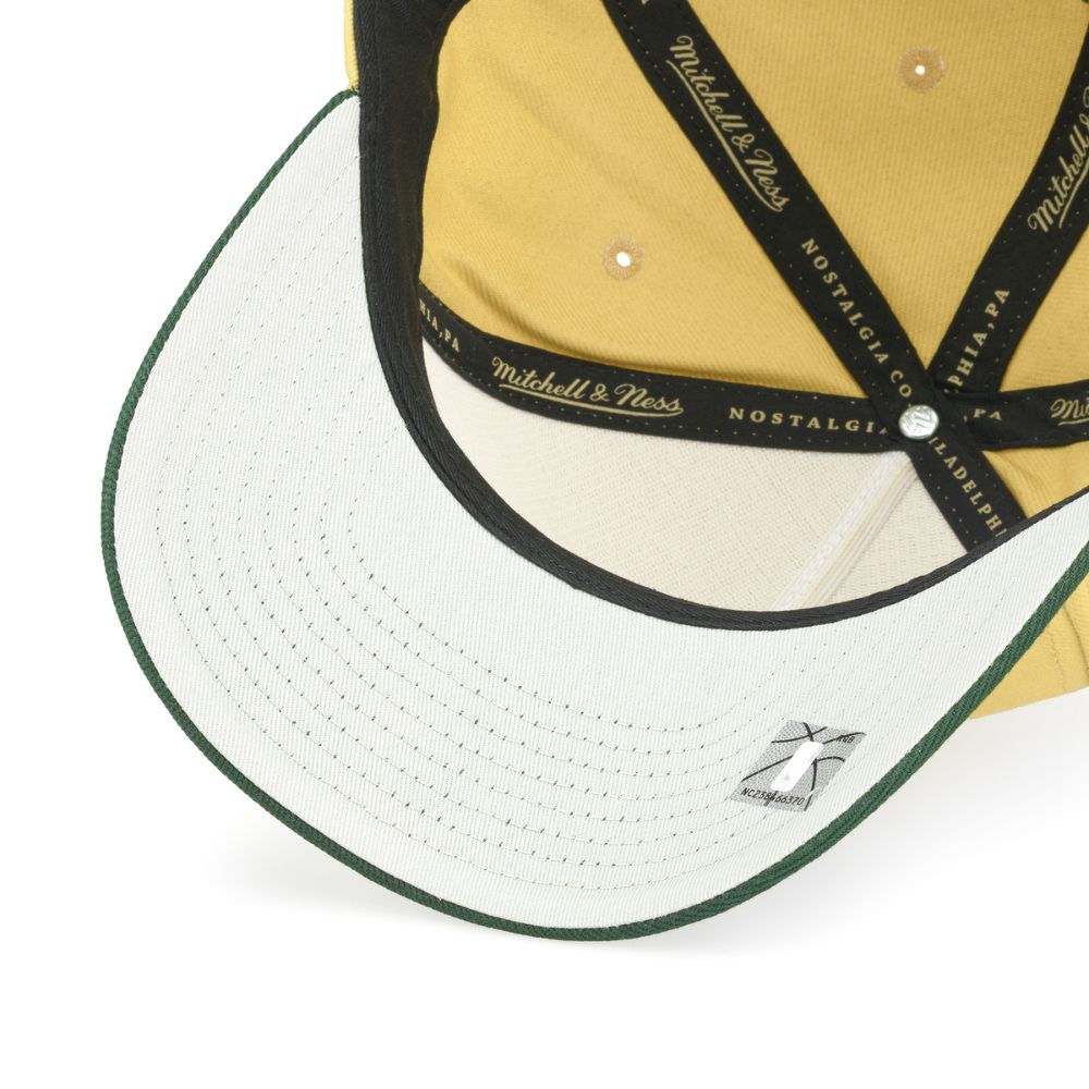 Los Angeles Lakers Harvest Gold Pro Crown A-Frame Adjustable - Mitchell & Ness
