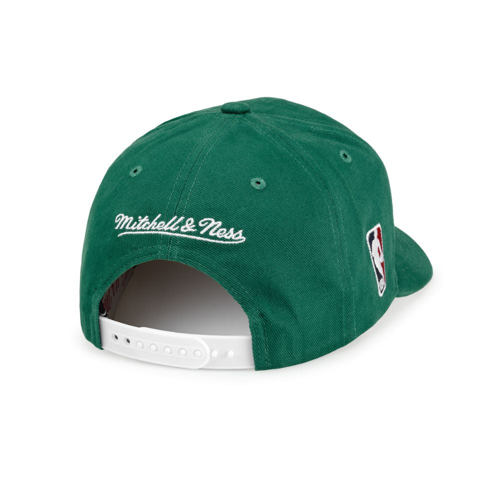 Los Angeles Lakers Green Team Pro Crown Adjustable - Mitchell & Ness