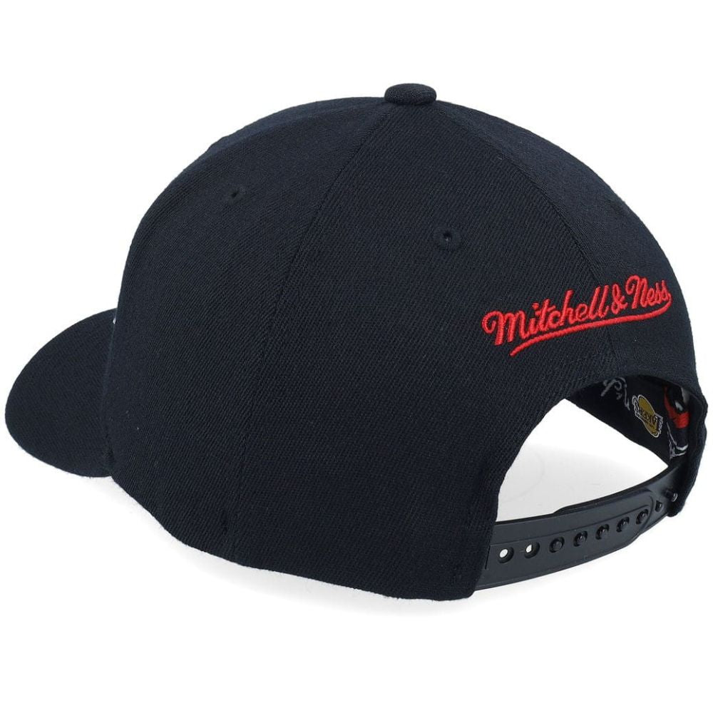 Los Angeles Lakers Inferno classic Red Black/Red Snapback Cap - Mitchell & Ness