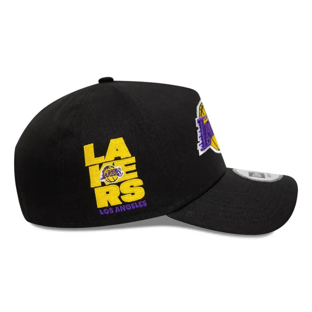 Los Angeles Lakers NBA Patch 9FORTY A-Frame Cap - New Era