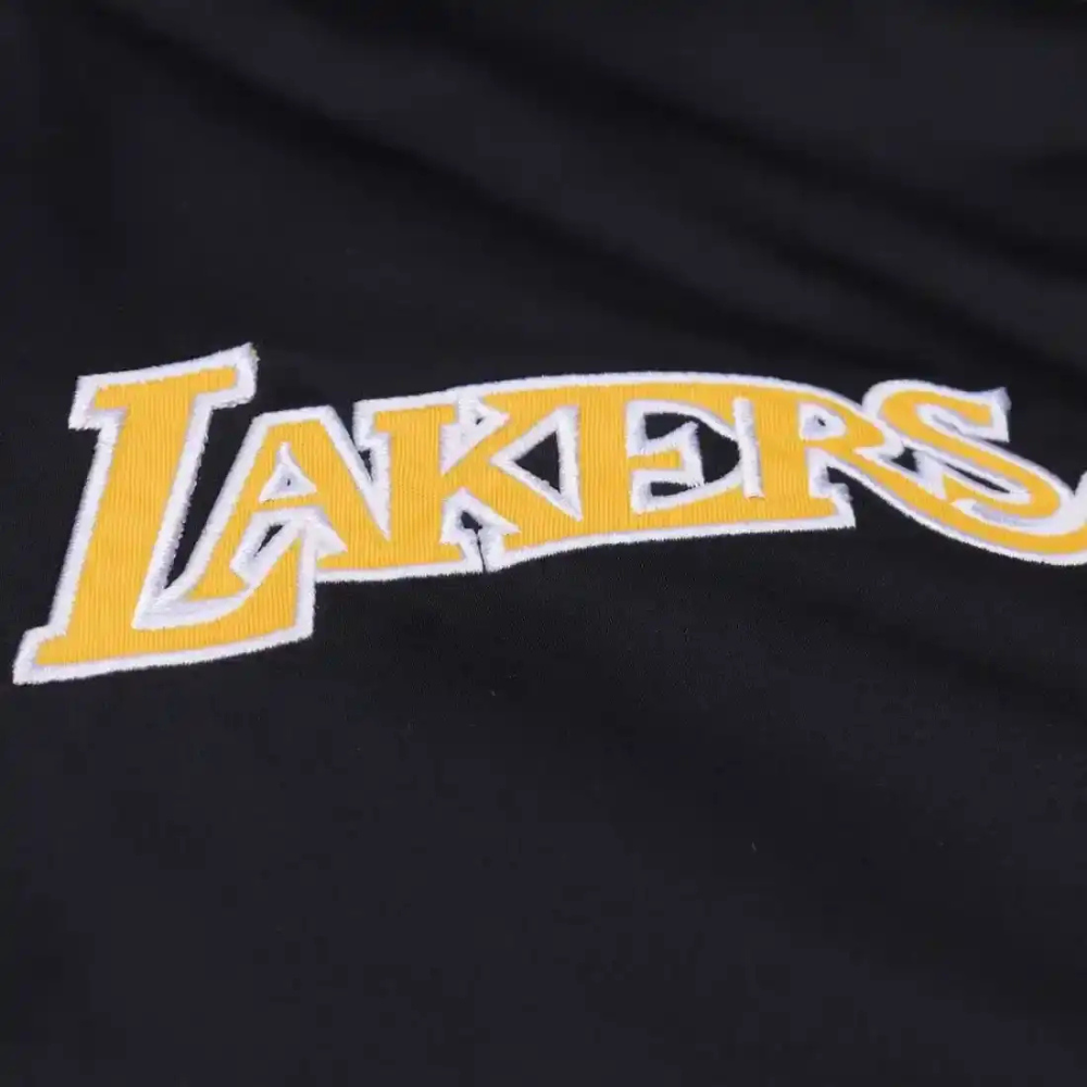 Los Angeles Lakers Throw it back Heavyweight Satin vintage Jacket - Mitchell&Ness