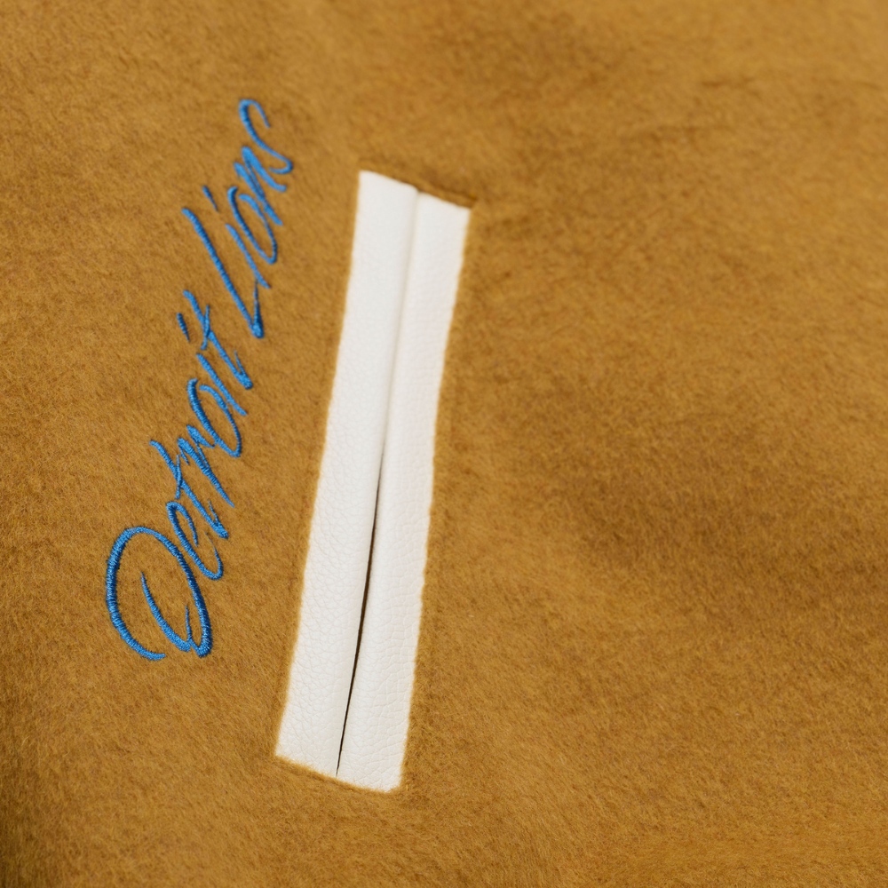 Detroit Lions Dusted Varsity NFL Jacke - Mitchell & Ness