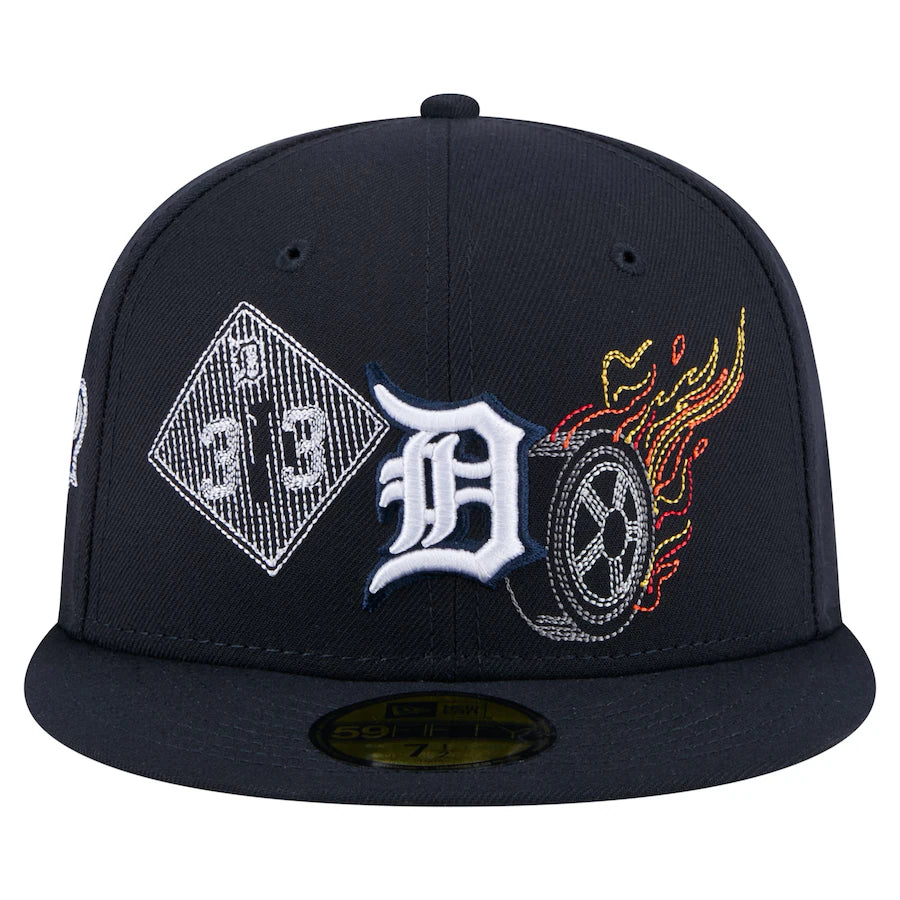 Detroit Tigers State Stitch New Era 59FIFTY Fitted