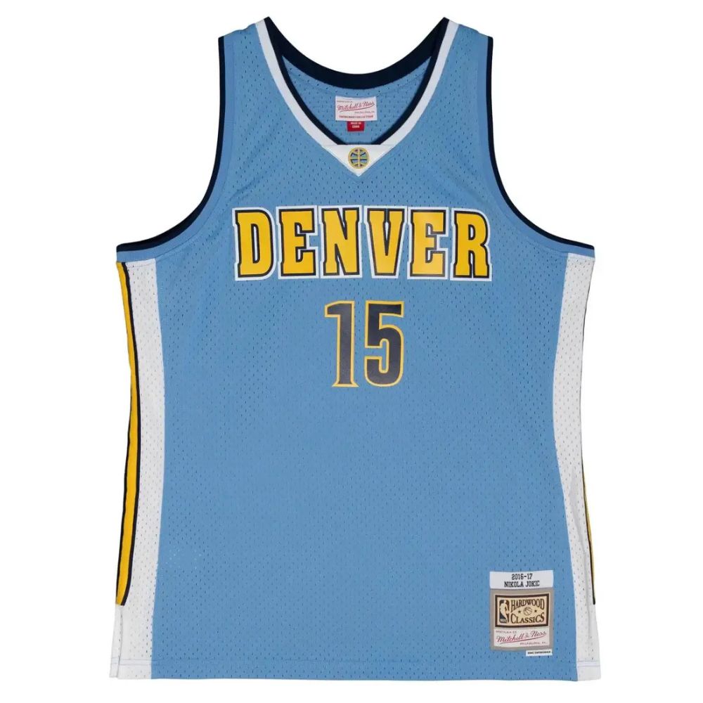 Denver Nuggets NBA Swingman Jersey Alternate 2016-17 Nikola Jokic #15 - Mitchell &Ness