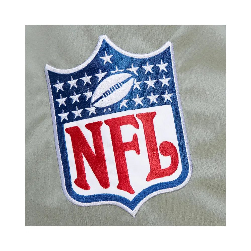 Las Vegas Raiders NFL Mitchell & Ness Primetime Satin Jacke