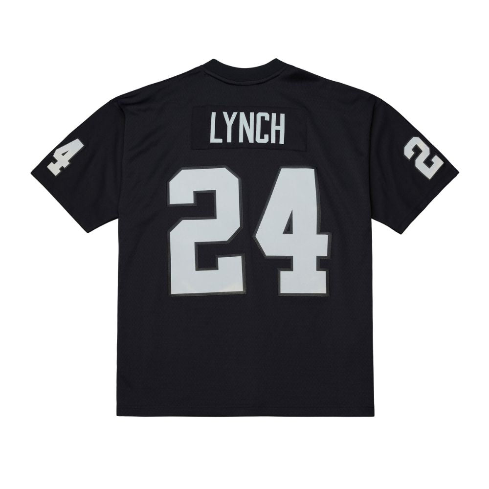 Las Vegas Raiders Marshawn Lynch #24 2017 NFL Legancy Jersey - Mitchell & Ness