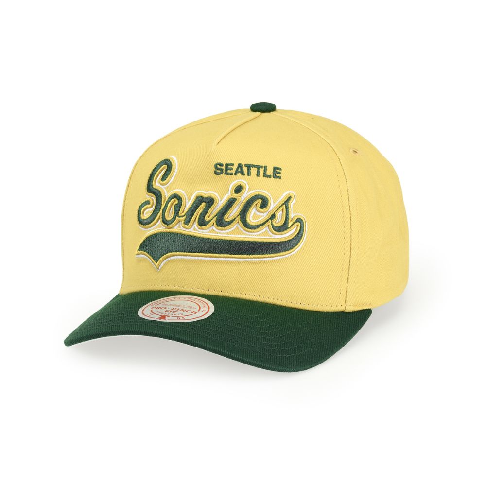 Seattle Supersonics Harvest Gold Pro Crown A-Frame Adjustable