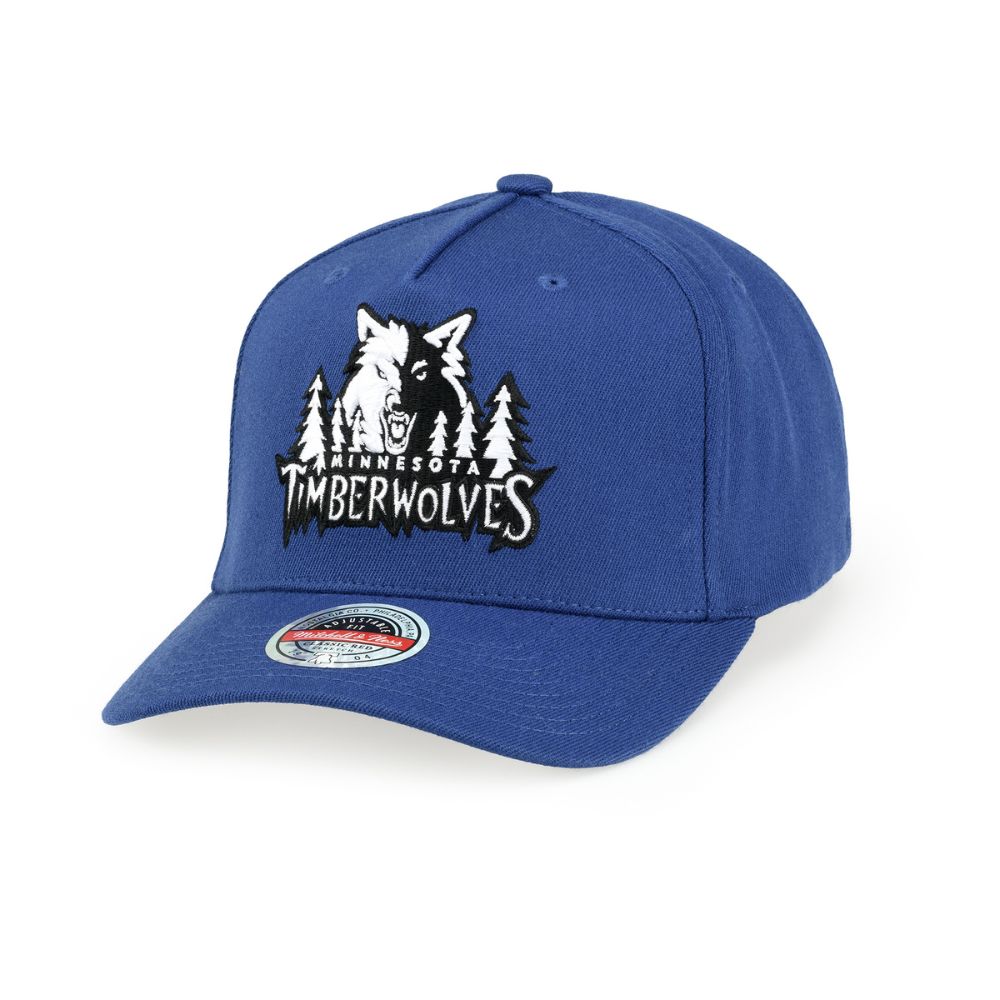 Minnesota Timberwolves Coldwal Classic Red A-Frame Adjustable - Mitchell & Ness