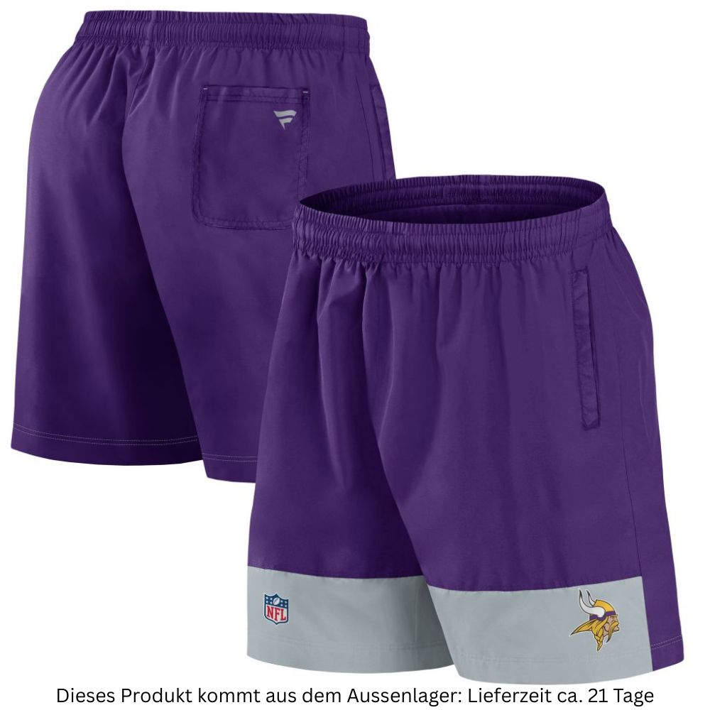 Minnesota Vikings Woven Shorts - Fanatics