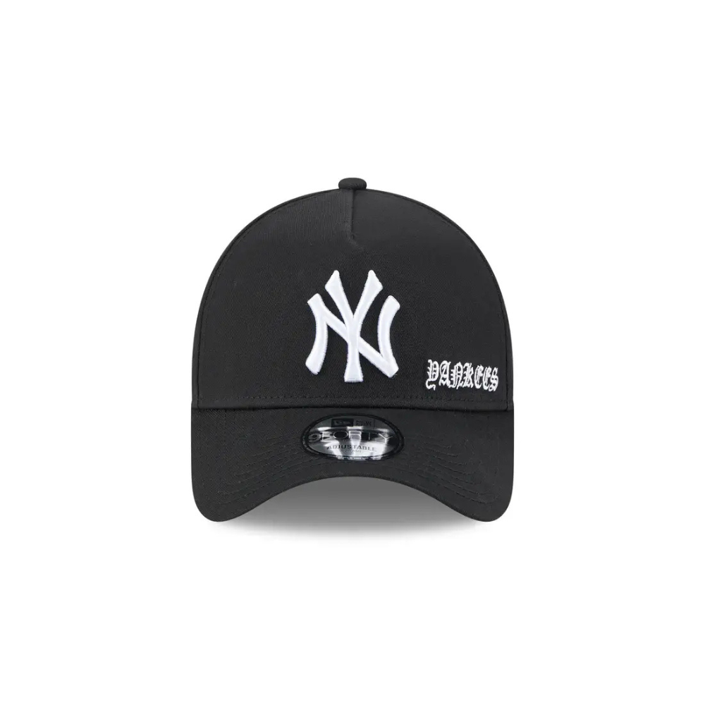 New York Yankees MLB Gothic 9FORTY A-Frame Snapback Cap - New Era