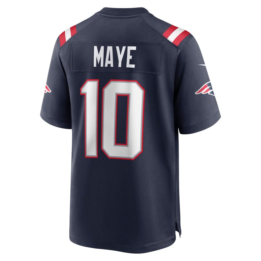 New England Patriots Drake Maye #10 Heimtrikot