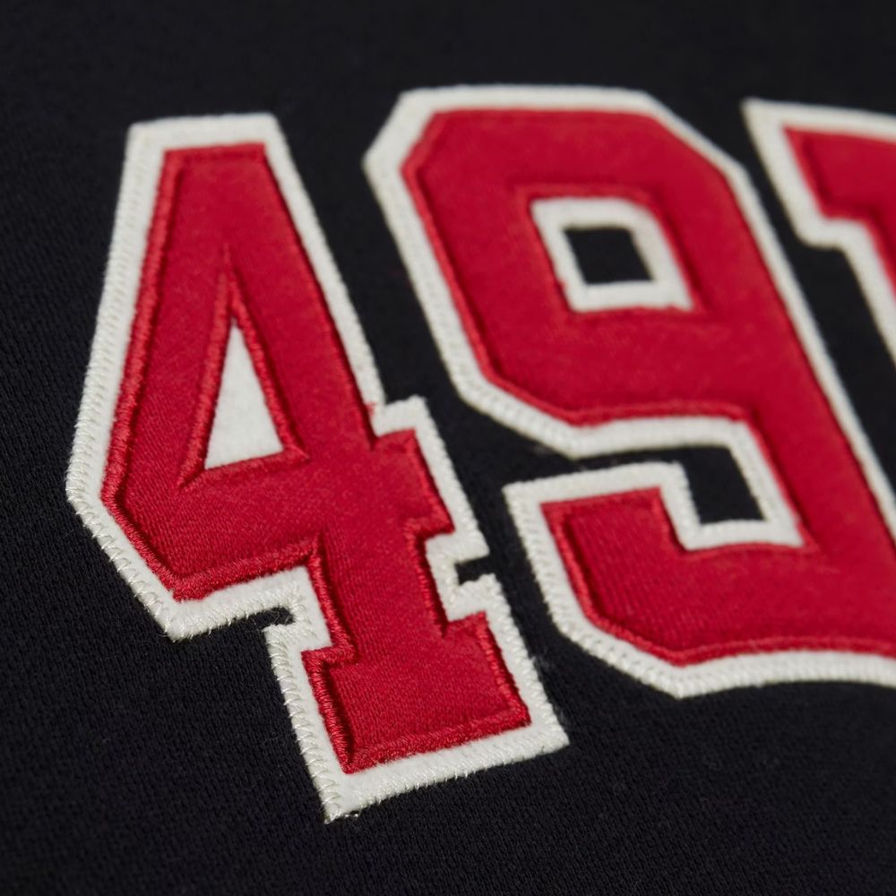 San Francisco 49ers Rinkside Fleece Full-Snap Jacket - Mitchell & Ness