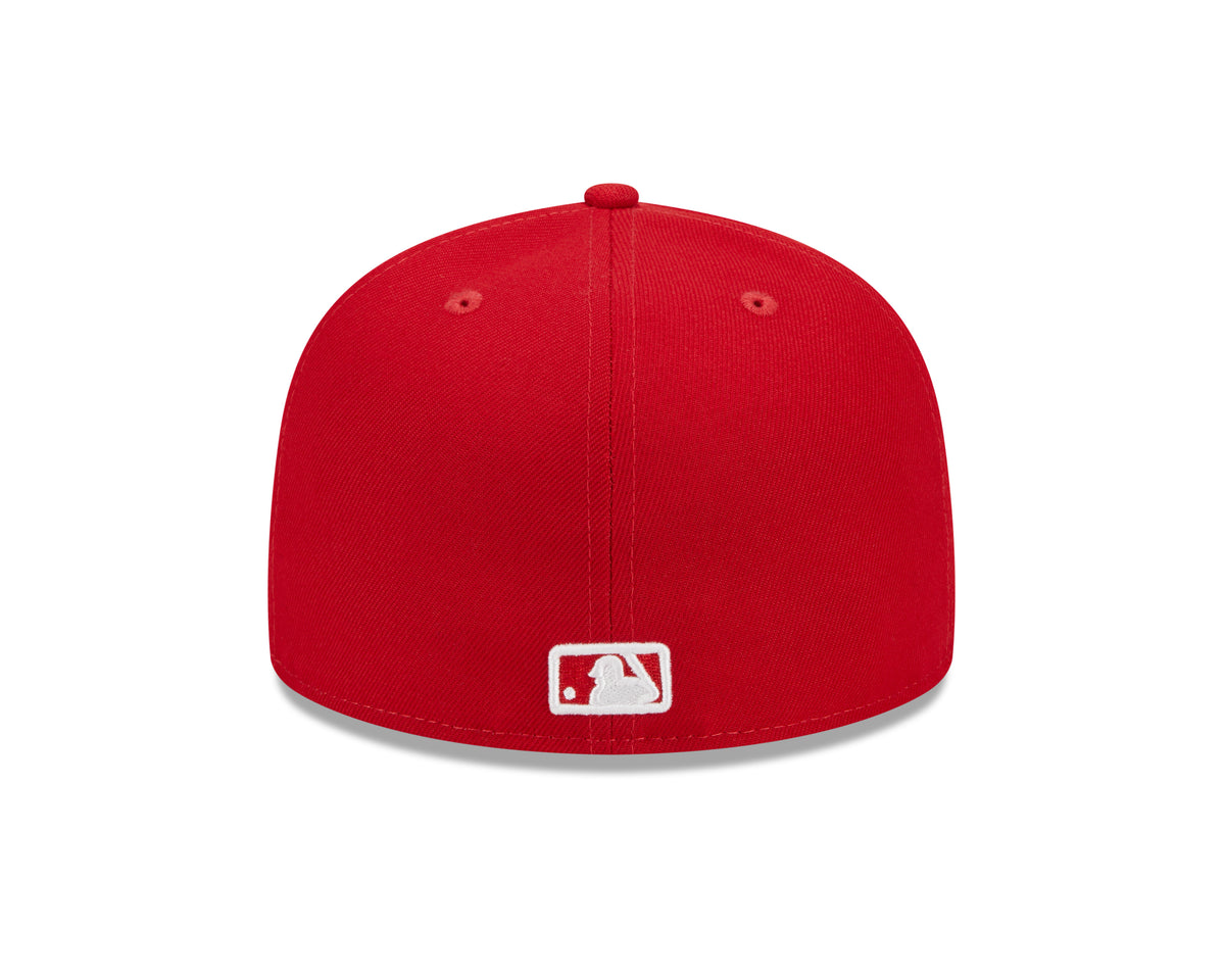 New York Yankees Scarlet Basic 59FIFTY Fitted Cap - New Era